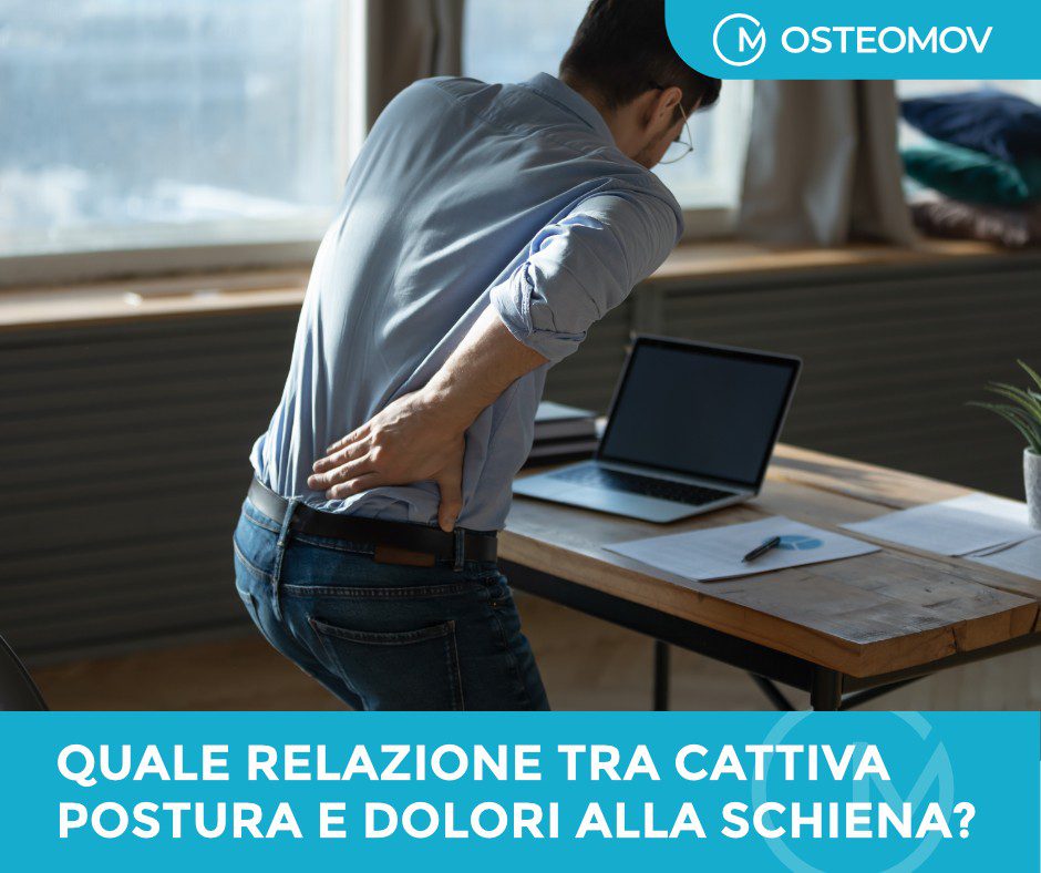 cattiva postura provoca mal di schiena